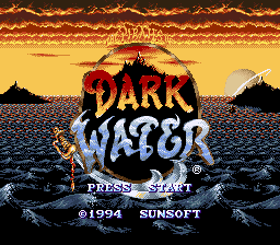Pirates of Dark Water, The (Europe) Title Screen